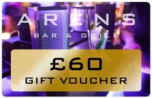 Arens Bar £60 Gift Voucher