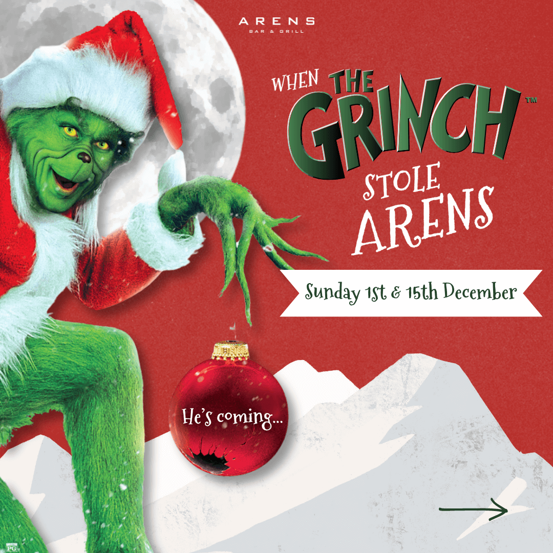 Christmas Grinch at Arens